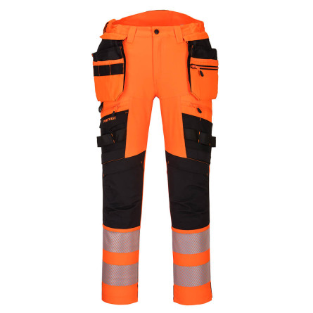pantalon haute visibilité orange portwest